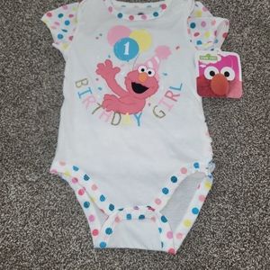 Elmo Birthday onesie 18month